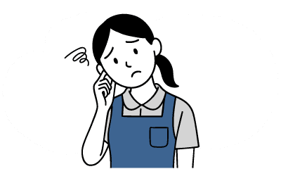 人手が足りない